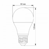 LED лампа A60h 6.2W E27 4100K 28405 Videx