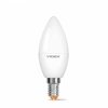 LED лампа C37h 4.9W E14 4100K 28407 Videx
