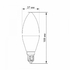LED лампа C37h 4.9W E14 4100K 28407 Videx
