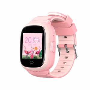 Смарт часы детские IP67, GPS, 4G Pink HV-KW11 Havit