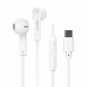 Наушники с микрофоном USB-C White HV-E336C Havit