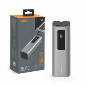 Павербанк 20000mAh, 165W PD100W + Display VPB-366 Videx