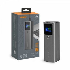 Повербанк 30000mAh, 162W PD140W + Display VPB-316 Videx