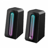 Игровые компьютерные стерео-колонки с RGB-подсветкой Black HV-SK216 Havit