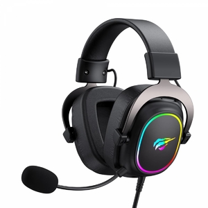 Ігрові навушники з мікрофоном та RGB-підсвіткою, Plug USB 7.1 H2002P Havit