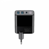 Зарядний пристрій GaN 30W 2хUSB-A+USB-C UCLE001 Havit