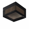 LED світильник квадратний IP65 9W 2400-3200-4300K Black BHD02 Videx