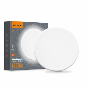 LED светильник настенный круглый IP65 18W 3000K-4000K-6500K White WL03 28765 Videx
