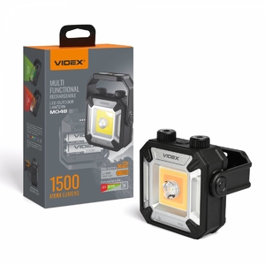 Портативный многофункциональный фонарик, IP68 1500Lm 5000K VLF-M048 Videx