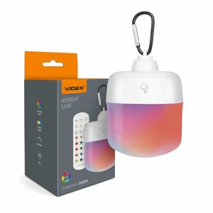 LED светильник аккумуляторный сенсорный, с пультом 3000-6500К VL-NL103W-R Videx