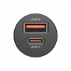 Автомобільний зарядний пристрій USB-A+USB-C 30W CC2043 Havit