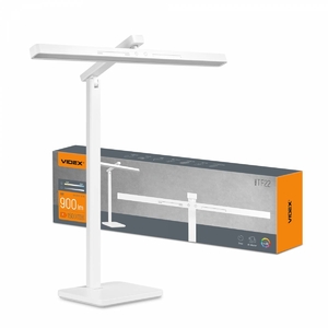 Настільна LED лампа 18W 3000-6000K 230V White VL-TF22W Videx