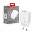 Зарядное устройство для USB-A+USB-C 30W GaN White CH30AC Titanum
