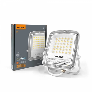 LED прожектор F5 30W 3000-5000-6500K White VL-F5-030CW Videx