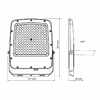LED прожектор F5 100W 3000-5000-6500K White VL-F5-100CW Videx