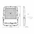 LED прожектор F5 100W 3000-5000-6500K White VL-F5-100CW Videx