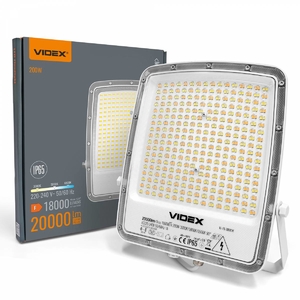 LED прожектор F5 200W 3000-5000-6500K White VL-F5-200CW Videx